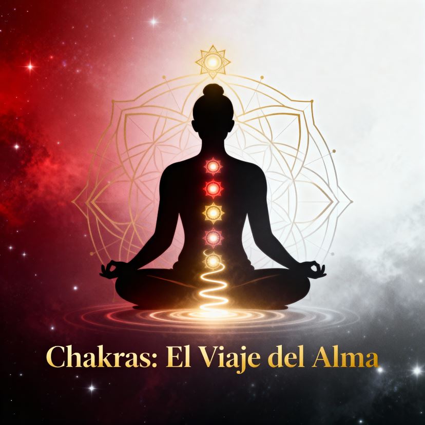 Portada del álbum Chakras: El Viaje del Alma de Miguel A. Font